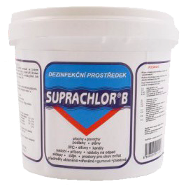 SUPRACHLOR B 1 kg práškový dezinfekčný prostriedok