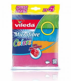 VILEDA mikrohandrička Colors (4 ks)