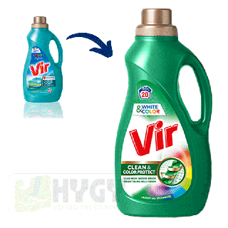 VIR Prací Gel WHITE & COLOR 2l/40PD