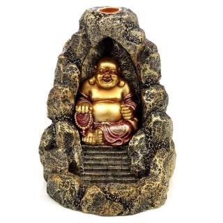 Budhov vodopád s tečúcim dymom – Veselý Budha