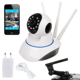 Chytrá otočná kamera 12531 - IP, WIFI, HD, hlas, alarm