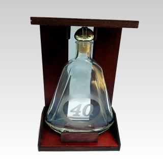 Darčeková fľaša CAPRIE 0,35 jubileum - výročie 40 rokov