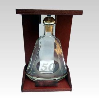 Darčeková fľaša CAPRIE 0,35 jubileum - výročie 50 rokov