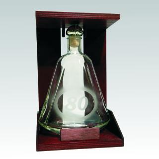 Darčeková fľaša CAPRIE 0,35 jubileum - výročie 80 rokov