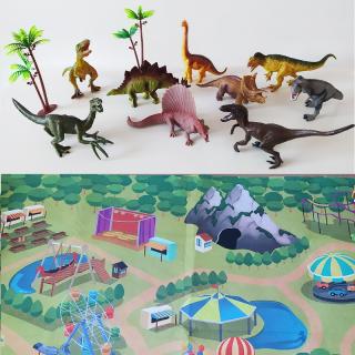 Dinosaurí svet s hracou podložkou a figúrkami