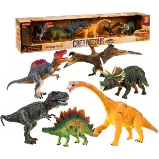Dinosaurie pohyblivé figúrky - 6 dinosaurov