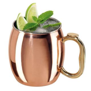 Medený polliter - korbel na pivo 500ml (Medený hrnček - Moscow Mule)