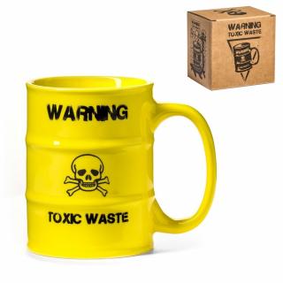 Originálny hrnček toxický odpad - Warning toxic waste