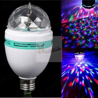 Rotujúce disco LED svetlo - žiarovka
