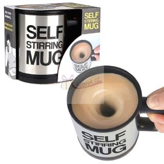 Samomiešaci hrnček pre lenivcov (Self Stirring Mug - automatický hrnček)