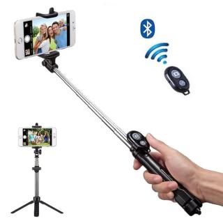Selfie tyč a statív v jednom 65cm - Bluetooth ovládanie