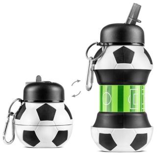 Skladacia fľaša 0,55 l - Futbalová lopta