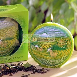 Vonná sviečka - vôňa Zelený čaj