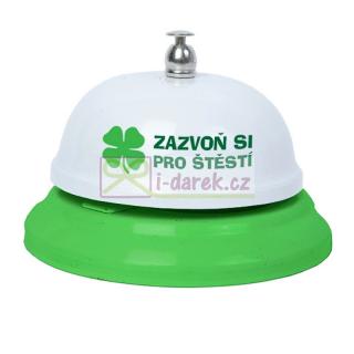 Zvonek čtyřlístek - ZAZVOŇ SI PRO ŠTĚSTÍ