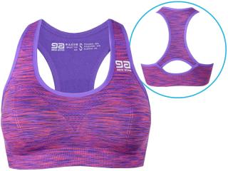 Dámska podprsenka - športová - Gatta Fitness Bra Farba: Fialová melanž (purple melange), Veľkosť: S