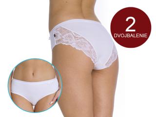 Dámske nohavičky - KEY LPC162 (2x) Farba: Telová, Veľkosť: L