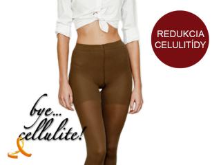 Dámske pančuchové nohavice - Gatta Bye Cellulite (50 DEN) Farba: Šedá tm. (grafit), Veľkosť: L