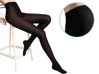 Dámske pančuchové nohavice - Gatta Florence 3D (100 DEN) Farba: Čierna (nero), Veľkosť: L