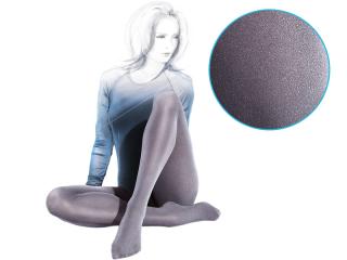 Dámske pančuchové nohavice - Gatta Silver Chic (40 DEN) Farba: Čierna melanž (nero melange), Veľkosť: M