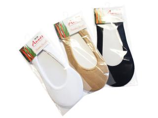 Dámske pančuchové ťapky - Annes Bamboo Lux Soft (30 DEN) Farba: Biela (bianco), Veľkosť: 36-38 (24-25)