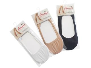 Dámske pančuchové ťapky - Annes Comfort Line Classic (30 DEN) Farba: Biela (bianco), Veľkosť: 36-38 (24-25)