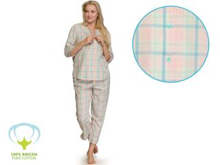 Dámske pyžamo - KEY LNS452-1 Farba: Karo, Veľkosť: M