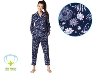 Dámske pyžamo - KEY LNS559 Farba: Modrá tm., Veľkosť: L