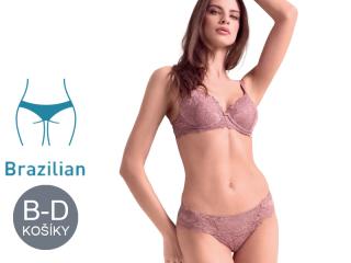 Dámsky set - Lormar Mousse YOU52310 Farba: Staroružová, Veľkosť: 85 C (XL)