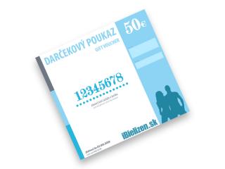 eDarčekový poukaz iBielizen.sk | L&M UNDERWEAR | 50 €  OKAMŽITÉ DORUČENIE do mailovej schránky