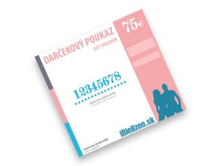 eDarčekový poukaz iBielizen.sk | L&M UNDERWEAR | 75 €  OKAMŽITÉ DORUČENIE do mailovej schránky