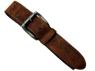 Kožený opasok - Landleder Rugged-Hide Jesse (Belt) Farba: Hnedá, Veľkosť: 105x4,5 cm