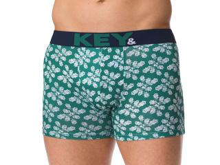 Pánske boxerky - Key MXH798 Farba: Zelená tm., Veľkosť: M