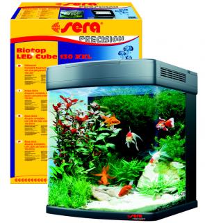 Sera Biotop LED Cube 130 XXL (Kompletné akvárium s LED osvetlením a filtráciou)