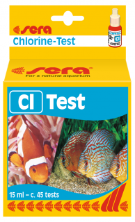 Sera chlór-test Cl 45 meraní (Sera test-Cl chlór 45 meraní)