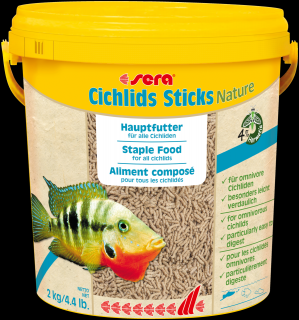 Sera Cichlids Sticks Nature 10L (2 kg) (Sera Cichlids Sticks Nature 10000ml)