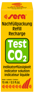 Sera CO² indikačný roztok 15ml náhradná náplň (Sera CO2 test refill pack 15ml)