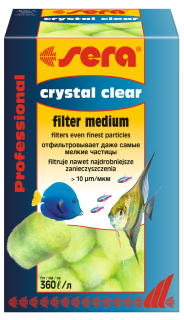 Sera crystal clear Professional 12 kusov (Sera crystal clear Professional pre akvárium 12ks)