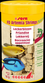 Sera FD Artemia Shrimps Nature 250ml (Sera FD Artemia Shrimps Nature 250ml)
