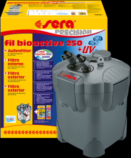 Sera fil BioActive 250 − vonkajší UV filter (Sera fil BioActive 250 +UV)