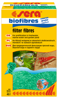 Sera filtračné vlákna hrubšie 40g (Sera biofibres hrubé 40g)