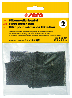 Sera filtračné vrecko pre médiá do filtra 2 (Sera filter media bags filtračný sáčok 2)