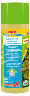 Sera flore 4 plant 250ml (Sera flore 4 plant na 200 − 1.000 litrov vody)