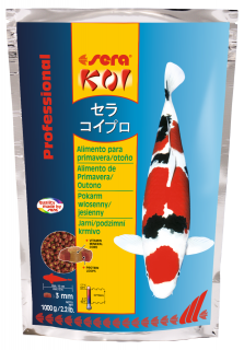 Sera KOI Professional jarné/jesenné krmivo 1000g (Sera KOI Professional Spring/Autum Food 1Kg)