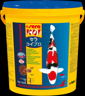 Sera KOI Professional jarné/jesenné krmivo 21L (7kg) (Sera KOI Professional Spring/Autum Food 7Kg)
