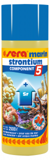 Sera marin COMPONENT 5 strontium 250ml (Sera marin COMPONENT 5 stopové prvky stroncium na 2.500 litrov vody)