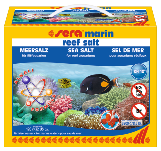 Sera marine reef salt 3.900g (Sera premium morská soľ 3.9kg na 120L)