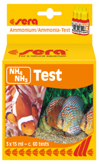 Sera NH4/NH3-Test 60 meraní (Sera amonium/amoniak-Test 60 meraní)