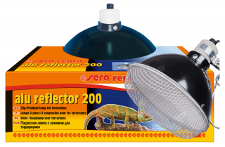 Sera reptil alu reflector 200 (Sera lampa pre terárium E27 Ø 200mm)