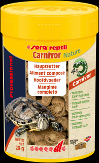 Sera reptil Carnivor Nature 100 ml (28 g) (Sera reptil Carnivor Nature 100ml)