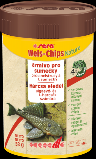 Sera Wels-Chips Nature 100ml (Sera Catfish / Wels chips Nature 100ml)